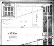 Hinsdale, Walkers Add, Clarendon Hills - Above, DuPage County 1904